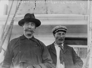 Photograph of Peary and Robert Bartlett