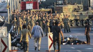 استسلام جنود انقلابيون بعد فشل انقلاب 15 يوليو 2016 في تركيا