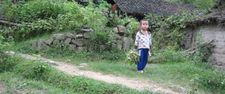 Young ethnic Miao boy in Guizhou, China