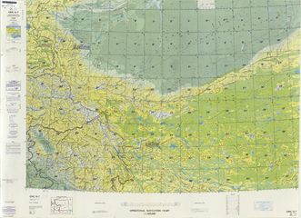 From the Operational Navigation Chart; map including Hotan Prefecture area (DMA, 1980)[ث]