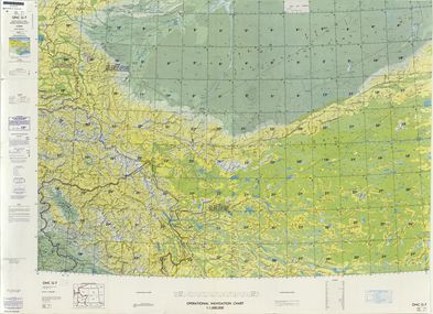 From the Operational Navigation Chart; map including Payzawat (labeled as Jiashi (Ch'ieh-shih)) (DMA, 1980)[ب]