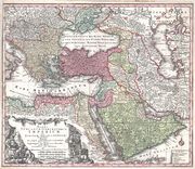 1740 (Seutter), showing Eyalets