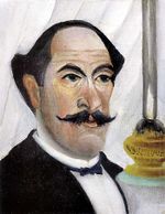 Henri Rousseau - Self-portrait of the Artist with a Lamp.jpg