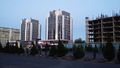 Residential buildings on Kunaev Boulevard