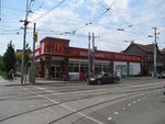 McDonald's Canada in Toronto, Ontario, كندا on Dundas Street & Bathurst Street.