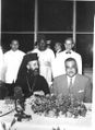 جمال عبد الناصر ومكاريوس الثالث، رئيس قبرص، القاهرة 1963.