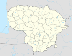 Vilnius is located in لتوانيا